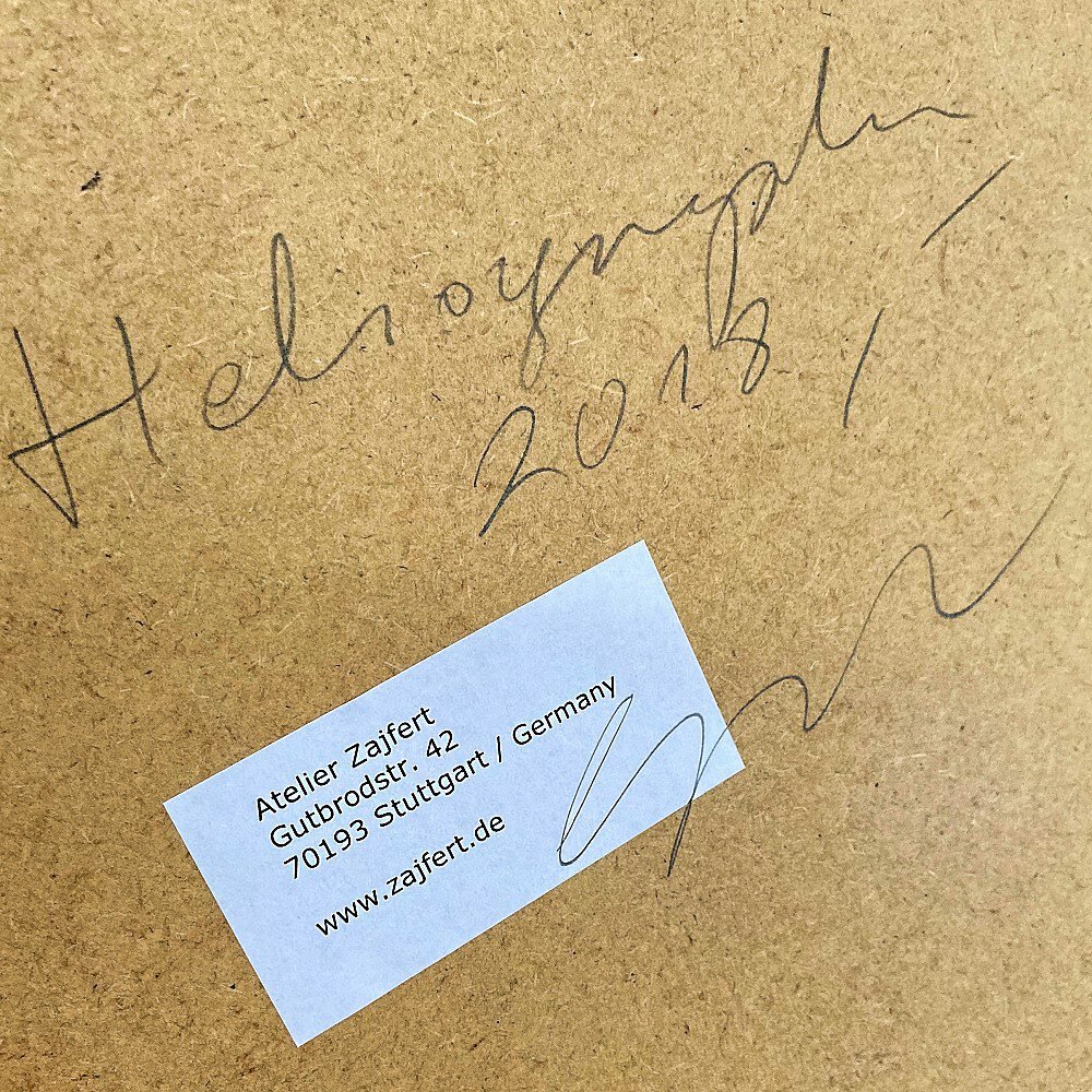 Heliographie nach Niépce, Unikat, Sleigh Party 1959, Megacity 2029, No 3