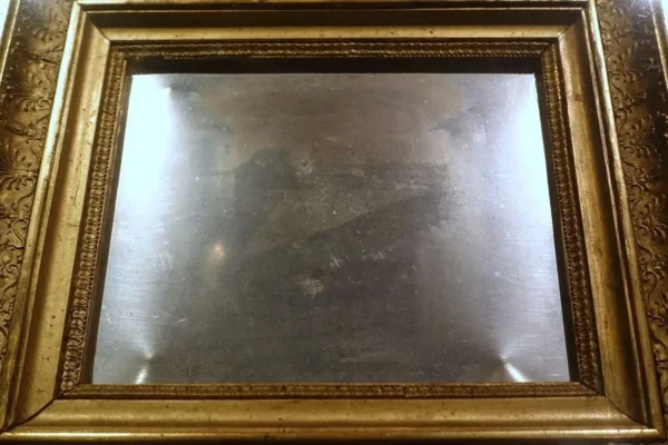 Joseph Nicéphore Niépce: “View from the Window at Le Gras” (1827). The world’s first permanent photograph. Collection: Harry Ransom Center, University of Texas at Austin.