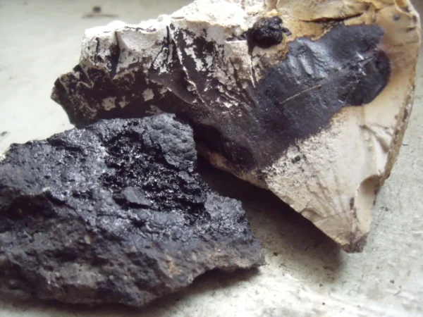 Natural asphalt from Pyrimont — the material used to create the world’s first photograph.